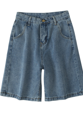 极速Fitaylor 2021 New Summver Women High Waist Blue Wide Leg