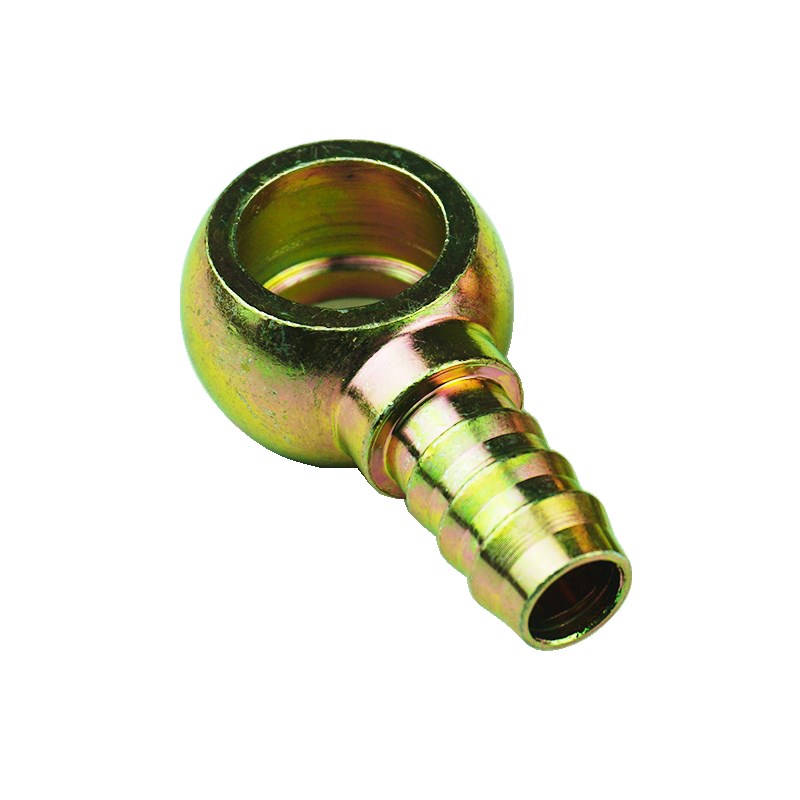 极速液压软管h接头低压圆球头亚太管柴油管螺管接头尼龙插管圆球