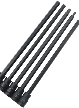 极速300长内六角套筒头1/2大飞SC2加长电动内6角旋具套筒批头内6