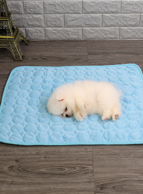 极速Summer pet ice pad dog pad Aice silk pad cat pad pet sup