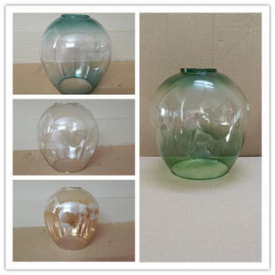 极速灯具配件分子玻璃灯罩魔豆凹陷点透明干邑烟灰色X客厅餐厅吊