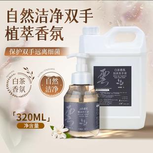 白茶香氛泡沫洗手液大桶补充液温和手部清洁家用酒店民宿商用