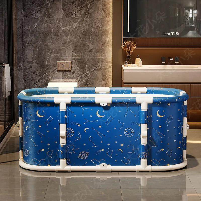 免安装泡澡桶大人可折叠室内浴缸长款儿童洗澡桶婴儿宝宝游泳池盆
