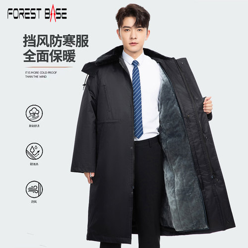 新款冬季军大衣冷库棉袄