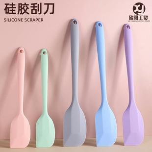 烘焙工具硅胶刮刀搅拌奶油抹刀刮铲加厚全包一体大小号耐高温套装