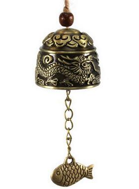 铃铛龙挂件云南东巴金属风铃挂饰 创意金属家居装饰龙图案