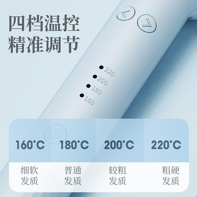 二合一卷发棒32mm全自动直卷两用持久定型卷发大卷神器宿舍卷发棒