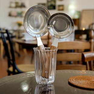 304不锈钢漏勺家用厨房细网打沫勺火锅捞渣网筛隔油撇浮沫过滤勺