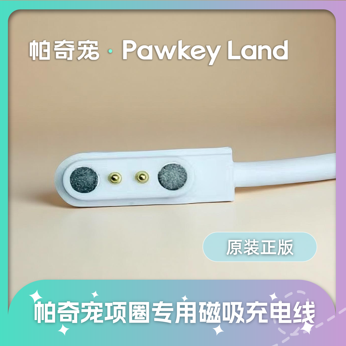 帕奇宠智能项圈磁吸充电线