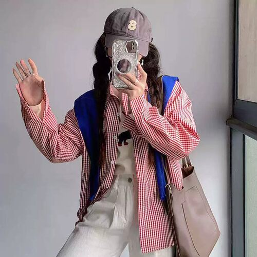 【衬衣合集】女新款慵懒风复古港味上衣设计感小众长袖开衫衬衫DG