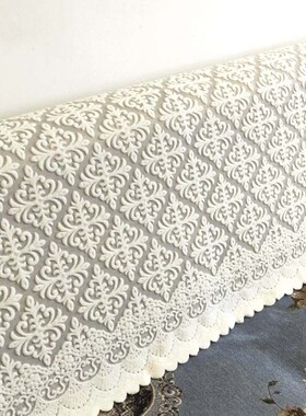 沙发巾靠背巾扶手防尘长方后背搭盖巾纱垫巾四季通用加厚床头盖布