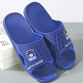 潮流外穿外出夏天家用酒店软底防滑浴室室内居家男生拖鞋 拖鞋 男款