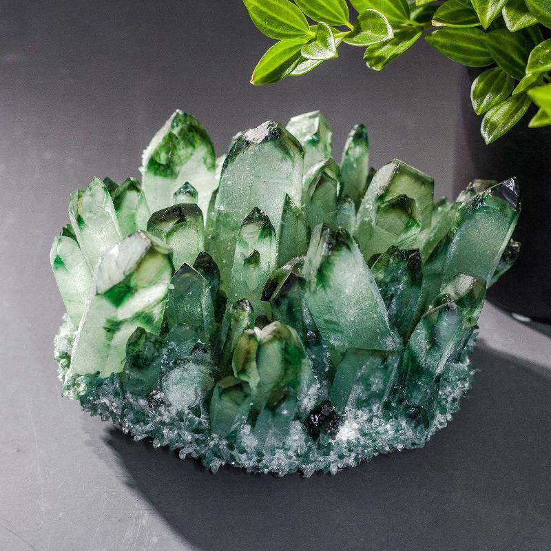 天然水晶簇摆件家居软装桌面书柜装饰品绿水晶晶簇摆饰紫色水晶,电子元器件市场,其它元器件,淘宝优惠券,粉丝福利购,淘宝优惠卷