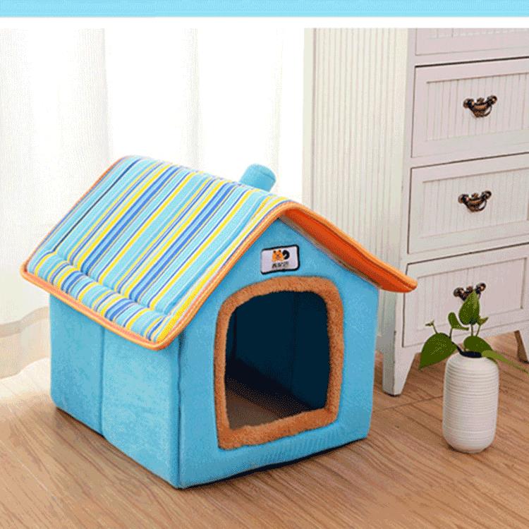 宠物可拆洗窝狗窝 猫窝宠物窝房型窝狗狗用品厂家供应宠物窝