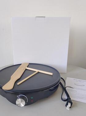 ZY-502款30cm 12英寸大烤盘摊饼机煎饼机 外贸跨境专用 欧规美规