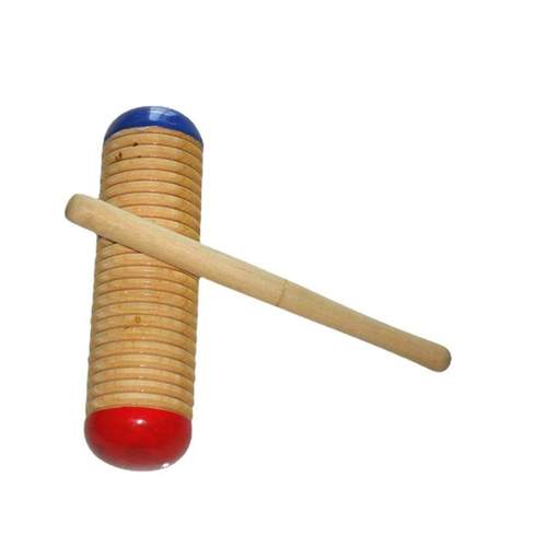 厂家儿童奥尔夫打击乐器红蓝沙桶刮沙筒铁砂筒木沙筒响筒梆子