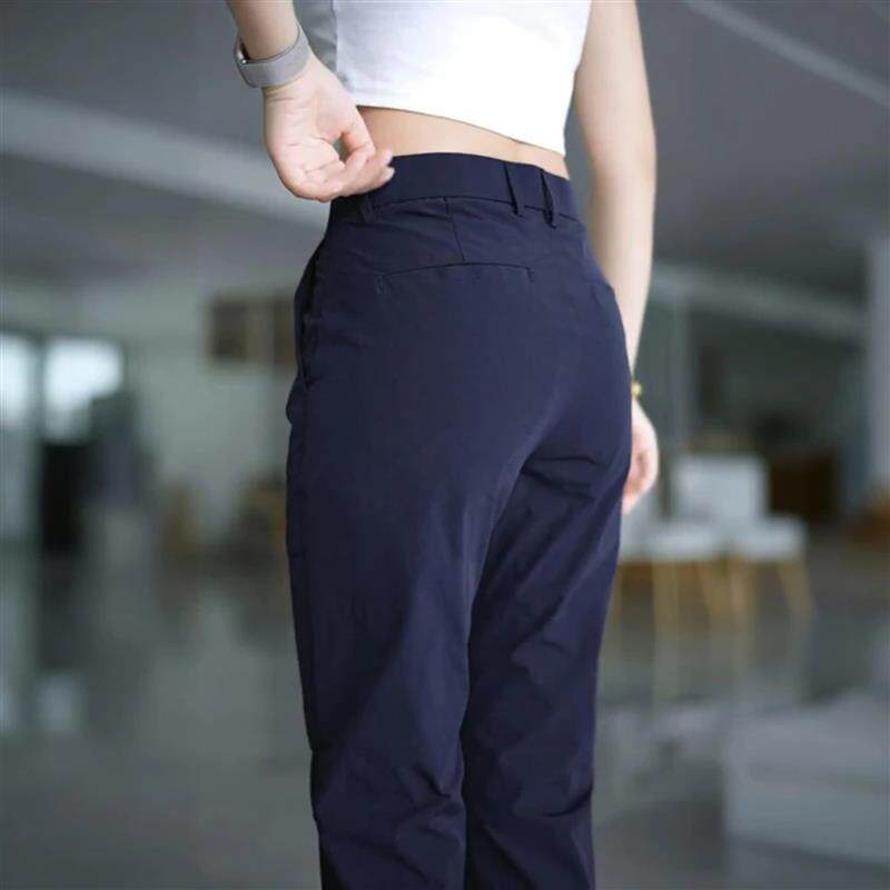 2鑫汇鑫服饰百货秋高级感九分休闲裤男潮流修身直筒百搭弹力裤