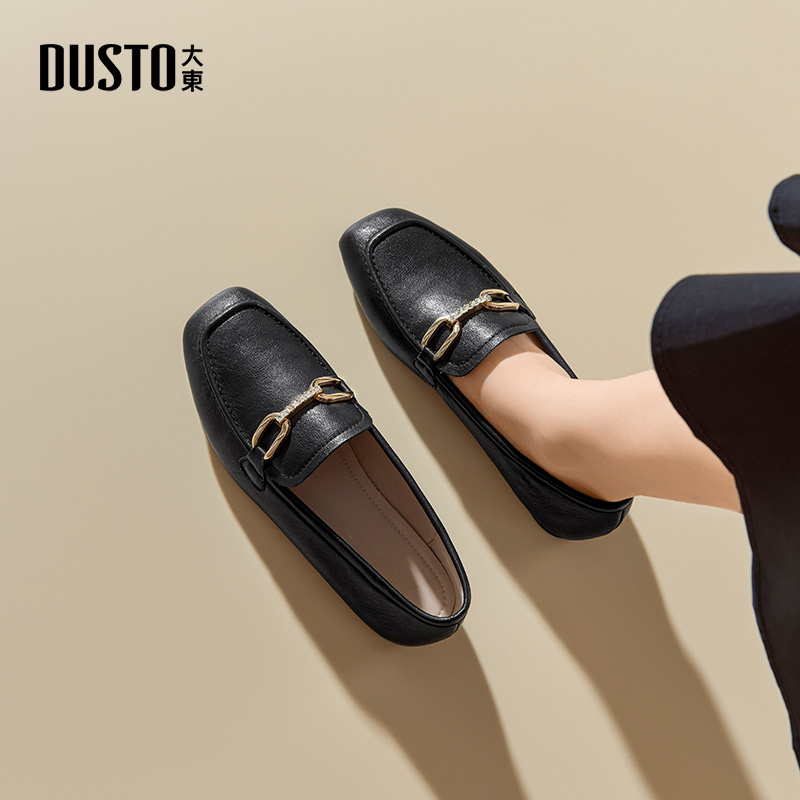 大东官方正品英伦风小皮鞋