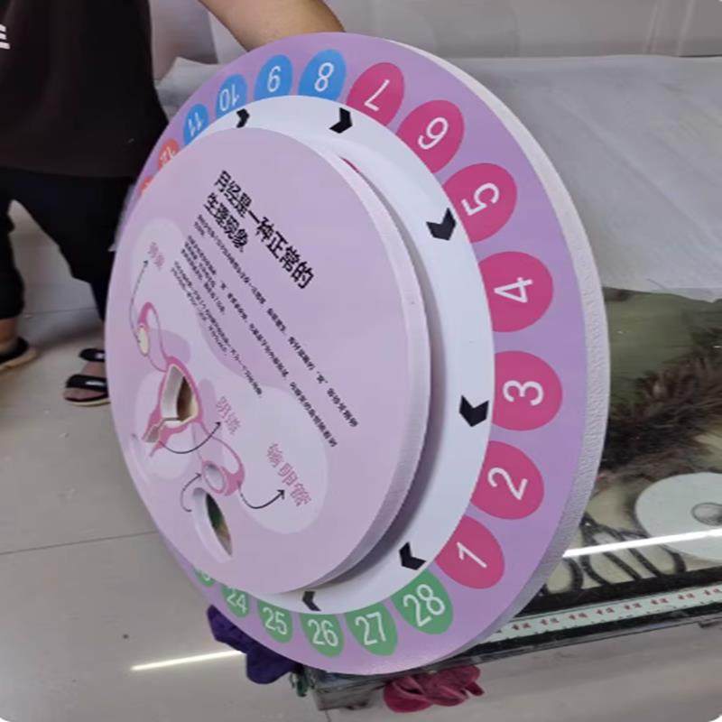 双层转盘定制壁挂式转盘幸运抽奖大转盘店庆直播抽奖游戏旋转转盘