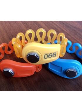 CJZ-TM03：足浴室洗浴场电子感应桑拿锁手牌手炼手圈手带