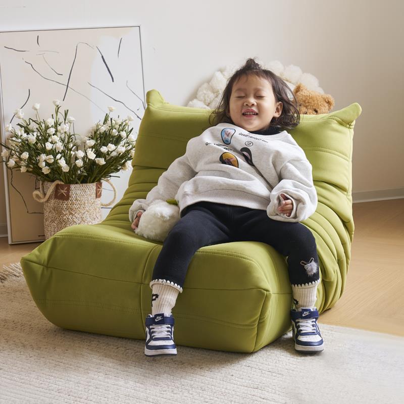 毛毛虫儿童懒人沙发环保可爱宝宝座椅阅读区小凳子网红北欧小沙发