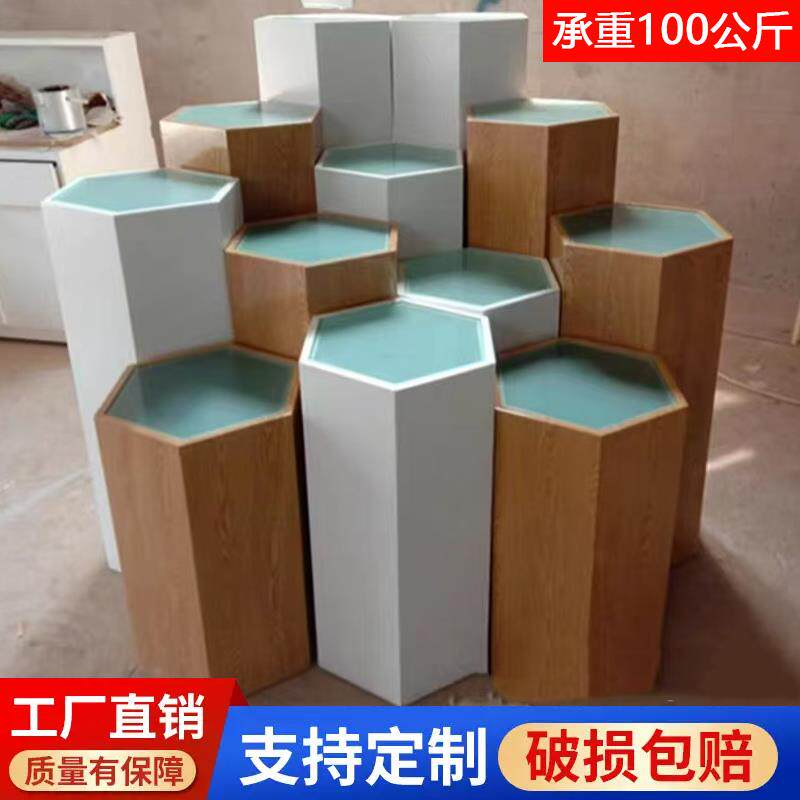 精品烤漆产品展示台展柜手办无人机智能锁马桶展示台