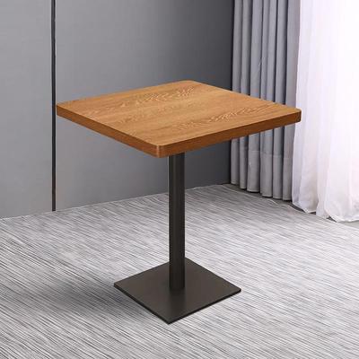 60x60小方桌实木餐桌咖啡厅甜品奶茶店餐厅餐饮商用长桌洽谈圆桌