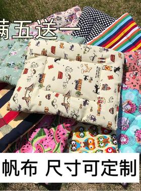 程程手工宠物垫子狗狗窝垫纯棉帆布耐抓咬猫咪保暖四季床垫可定做
