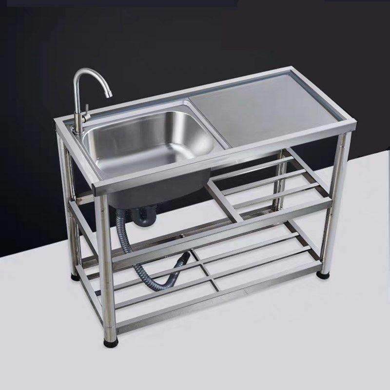 厨房不锈钢水槽单水槽家用洗菜盆洗碗池双水槽