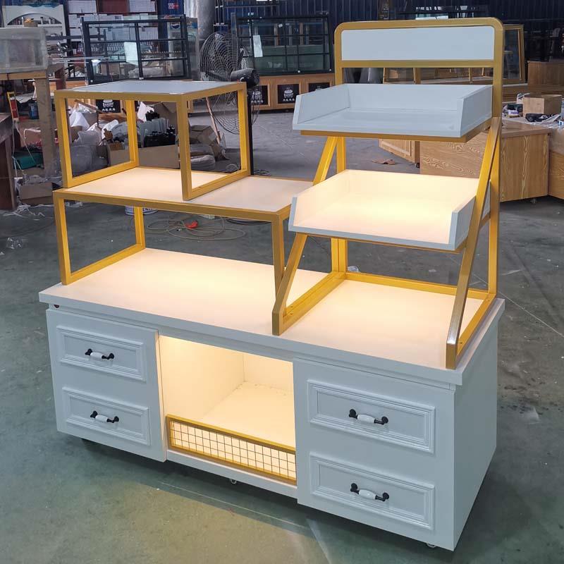 现货面包饼干展示柜食品柜饼干柜吐司展柜干点柜台烘焙橱窗柜货架