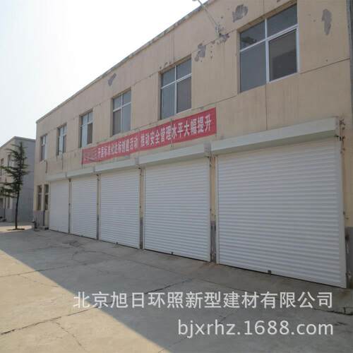 旭卷日环照卷闸门消声防XRHZ-OSJ盗电用动手动帘家门欧式车库门抗