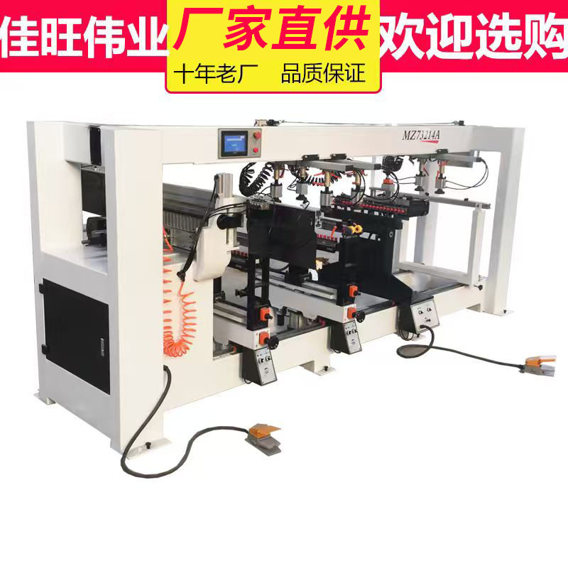 木工机械排钻机双排三排四排六排钻木工排钻打孔机板式家具钻孔机