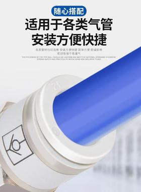 气动单向阀AK040A-M5264空气止回H阀接头06-1S气路08AB-02S 12B-0