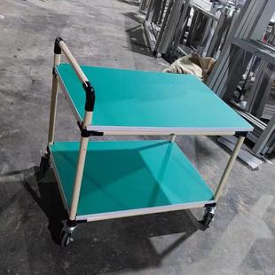 防电可物料周转车精益管调节围挡推车无双层60X4尘车间静流线棒货