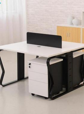 办BWY-1001公桌具电组合公员工位职员脑桌屏风工位简家约现代办桌