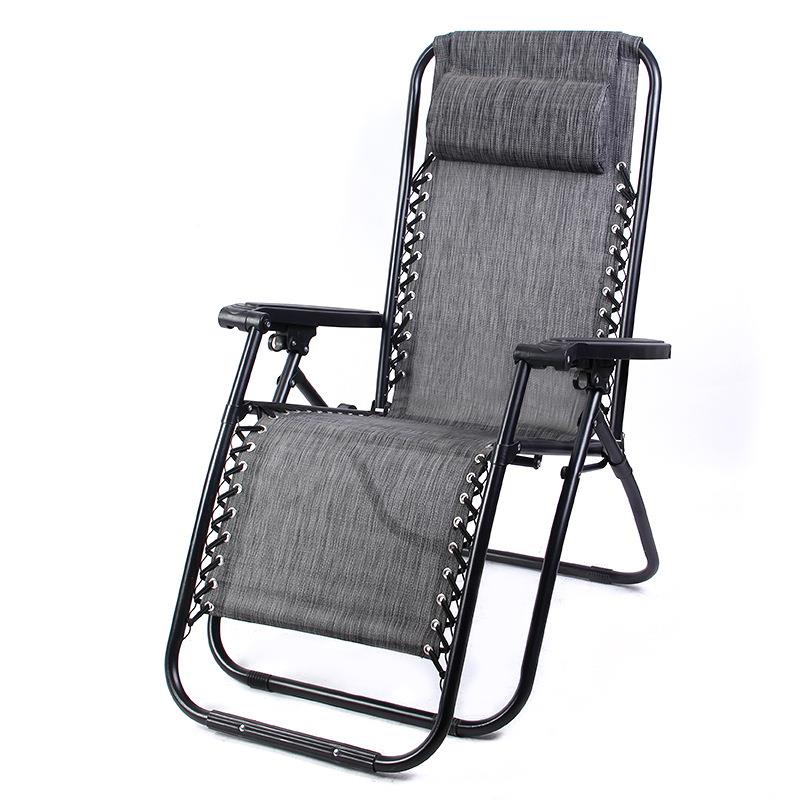 制 25圆管 户外折34765叠零重力躺椅椅 园沙定滩椅 午休靠背子躺