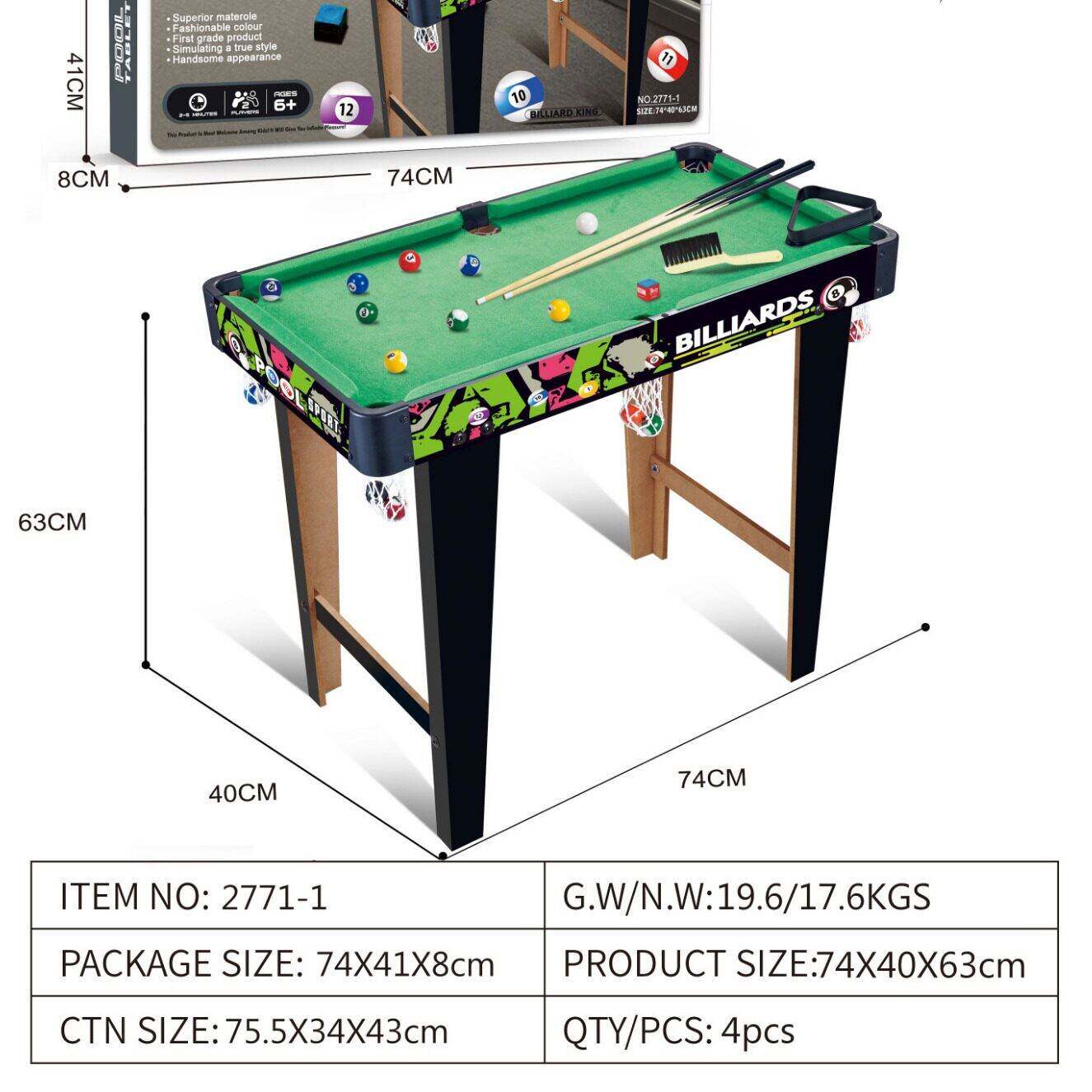 桌面桌球儿童跨境益智掌上对战机亲子双人桌游大号桌球场玩具