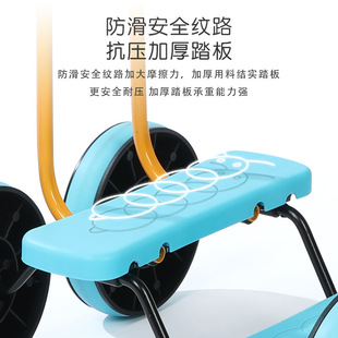 儿童脚踏车幼儿园感统训练器材平衡车宝宝运动户外踩踏车早教玩具