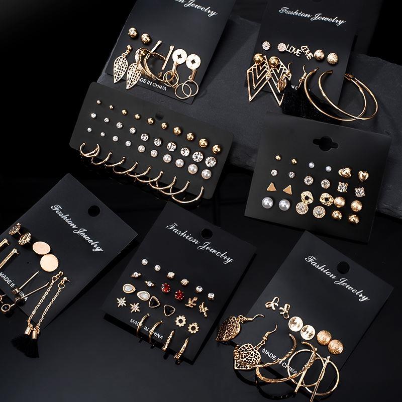Earrings Earring Earings Women Gold Girl Pendientes Red新款