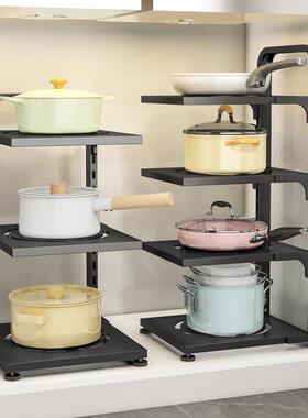 Pan rack Pot rack Organizer Kitchen storage rack Cabinet锅架