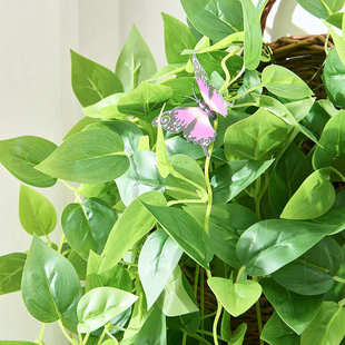 假花垂吊仿真植物盆栽装饰塑料绿萝摆设空调上放的客厅绿植吊兰