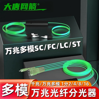 万兆千兆多模OM3分光器1分2