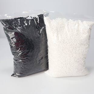 拼图豆黑白常用DIY通用H透系列2.6补充融合mm色包品质色mard拼豆