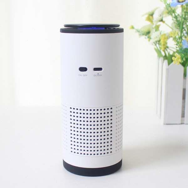 小巧便携立式负离子空气净化器无线便携立式车载负离子空气净化器