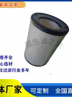 SNR175240000罗茨鼓风机空气滤芯 DN100/125偏心/口除尘滤筒