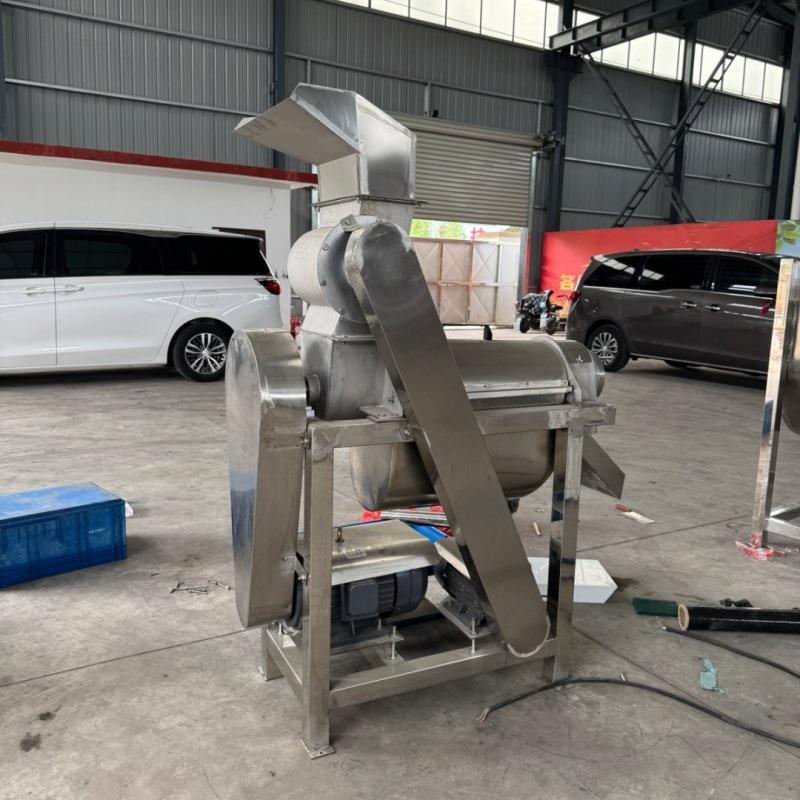 工业斑斓叶苹果梨子榨汁机加工水果蔬果柑橘取汁设备