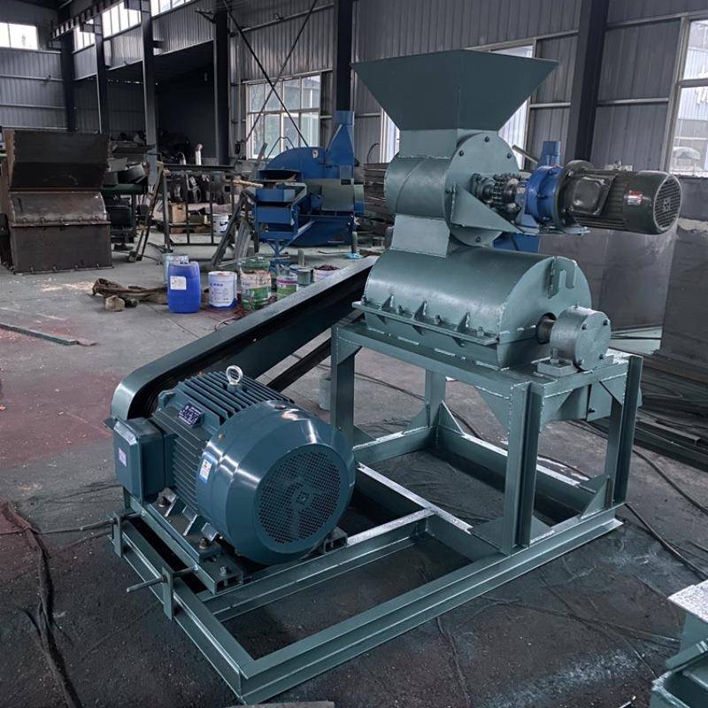 高湿物料通用型粉碎机青鲜植物蔬菜粉碎机餐厨垃圾无筛网粉碎机