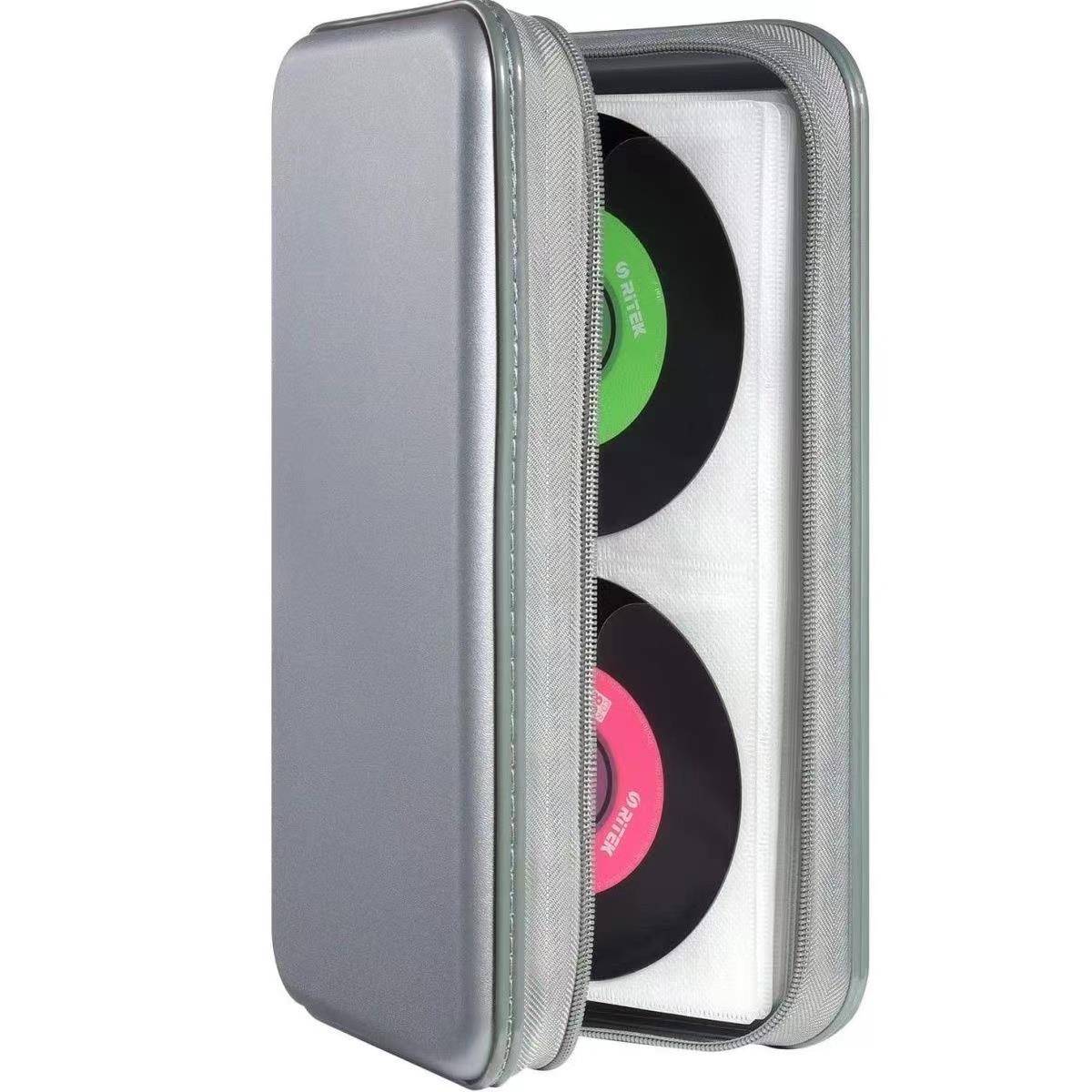 家用CD收纳盒光盘收纳包加厚CD碟包DVD碟片收纳车用光盘包
