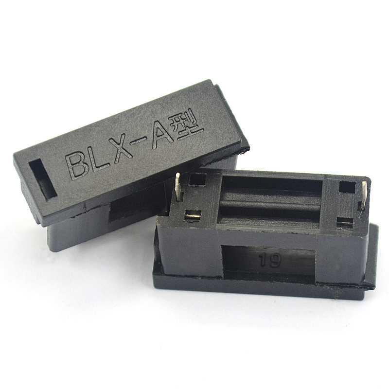 RisyGFR BLXA型 带盖保险丝 5-*座20保险管座 保险管m夹 20个