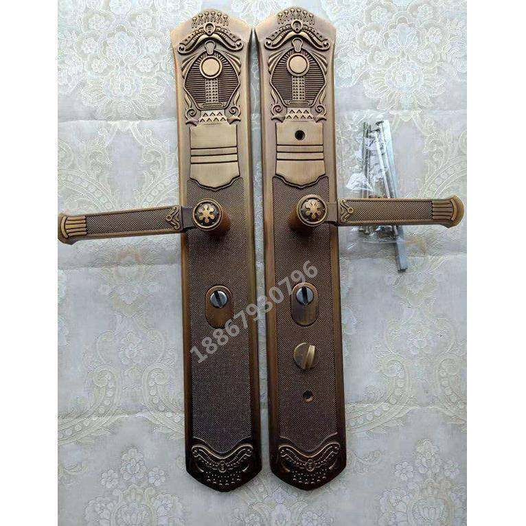 包邮新款防盗门拉手豪华别墅对开大门锁把手高档锌合金通用拉手,基础建材,大拉手,淘宝优惠券,粉丝福利购,淘宝优惠卷